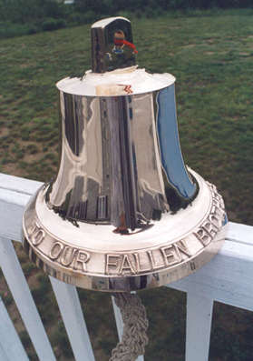 To Our Fallen Brothers   9-11-01   An M19 sized bronze memorial (11 3/5 inch, 26.5 pounds)