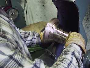The finished bell is polished and inspected.