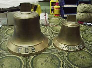 Brass origins or models with letters glued on 